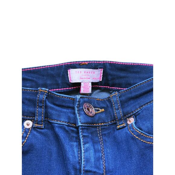 Ted Baker Dark Blue Straight Leg Jeans - Picture 4 of 7